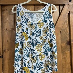 Loft Large floral top